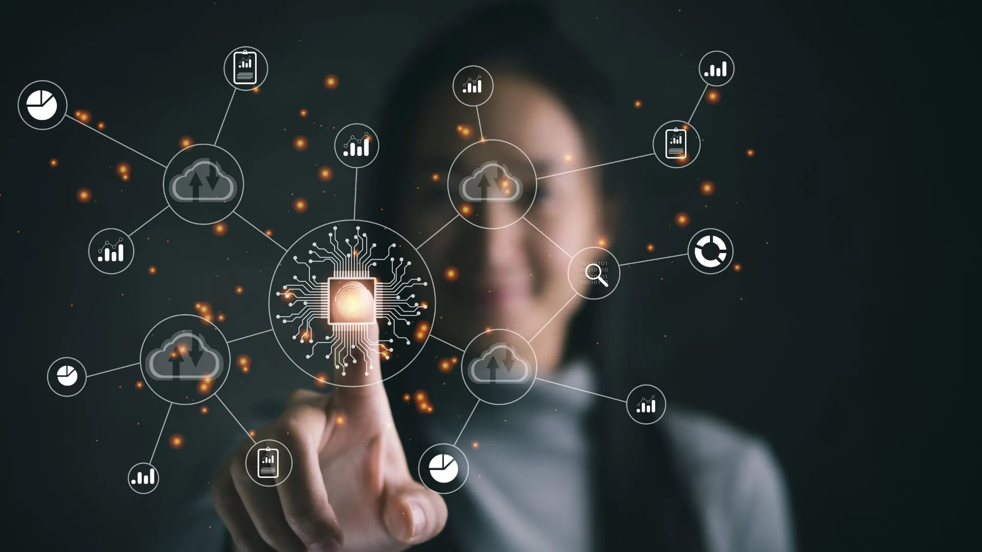 Equipo gestionando anuncios digitales en pantallas m&uacute;ltiples