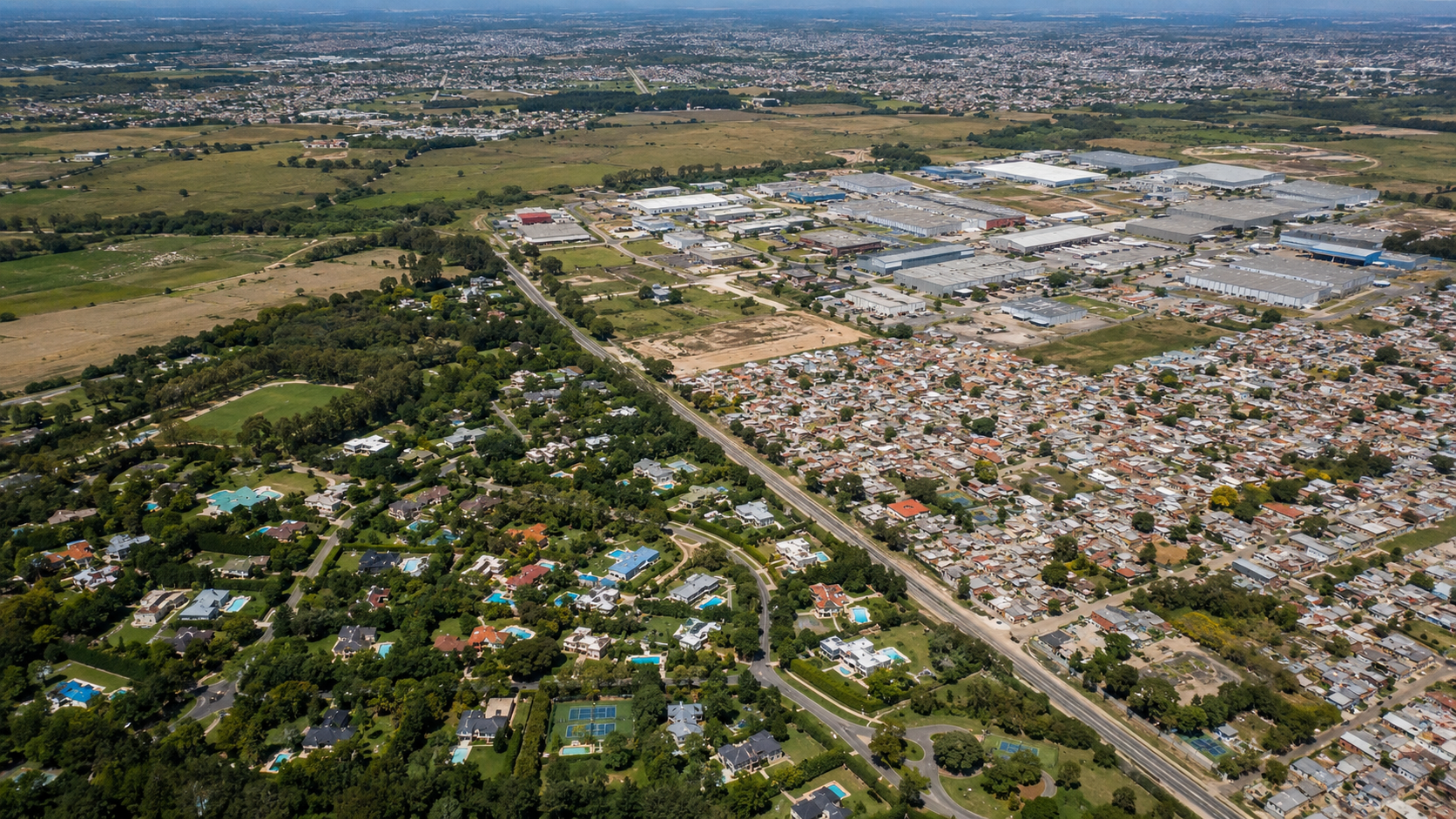 Municipios desiguales